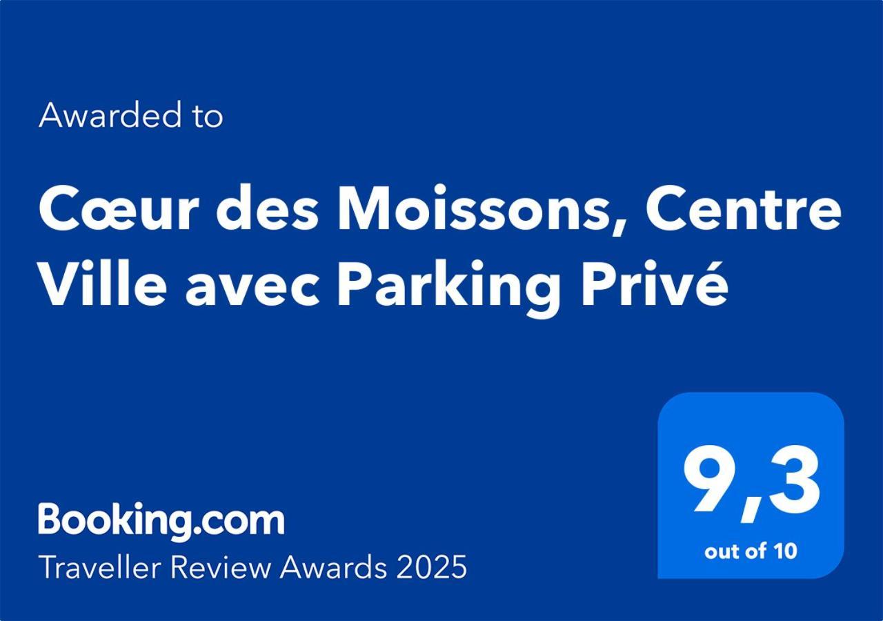 Coeur Des Moissons, Centre Ville Avec Parking Prive Reims Eksteriør bilde